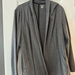 Jockey Women's Heather Gray Cardigan